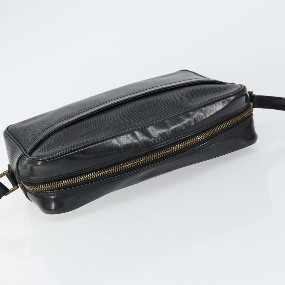 Louis Vuitton Trocadero Handbag Epi Leather, BLACK, LEATHER, Shoulder bag