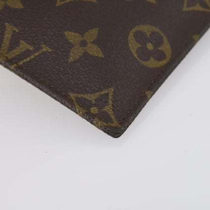 Louis Vuitton Pochette Secret Monogram canvas, BROWN, CANVAS, Clutche & pouche