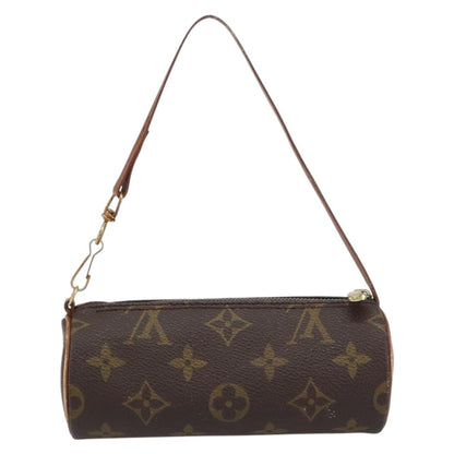 Louis Vuitton Papillon Pochette Monogram Canvas, BROWN, CANVAS, Clutche & pouche