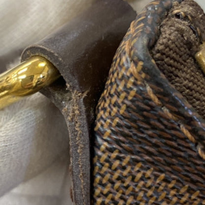 Louis Vuitton Bloomsbury Handbag Damier, BROWN, CANVAS, Shoulder bag