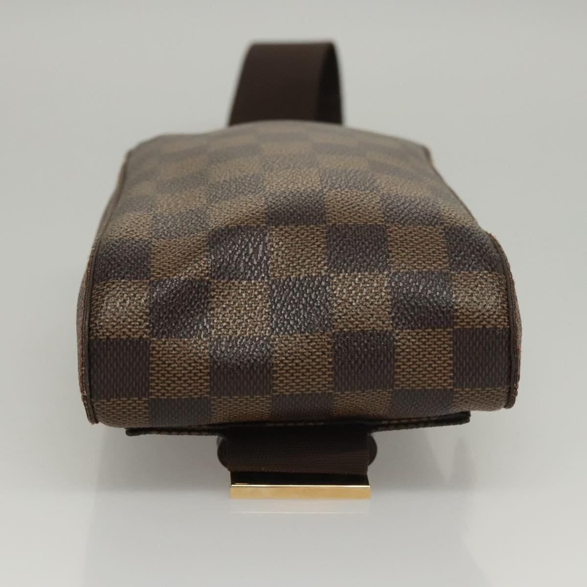 Louis Vuitton Geronimos Waist Bag Damier, BROWN, CANVAS, Shoulder bag