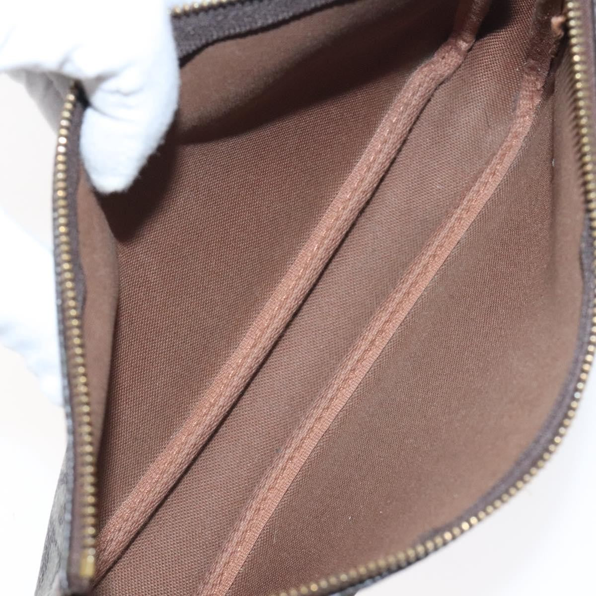 Louis Vuitton Pochette Accessoires Limited Edition Monogram Graffiti, KHAKI, CANVAS, Clutche & pouche