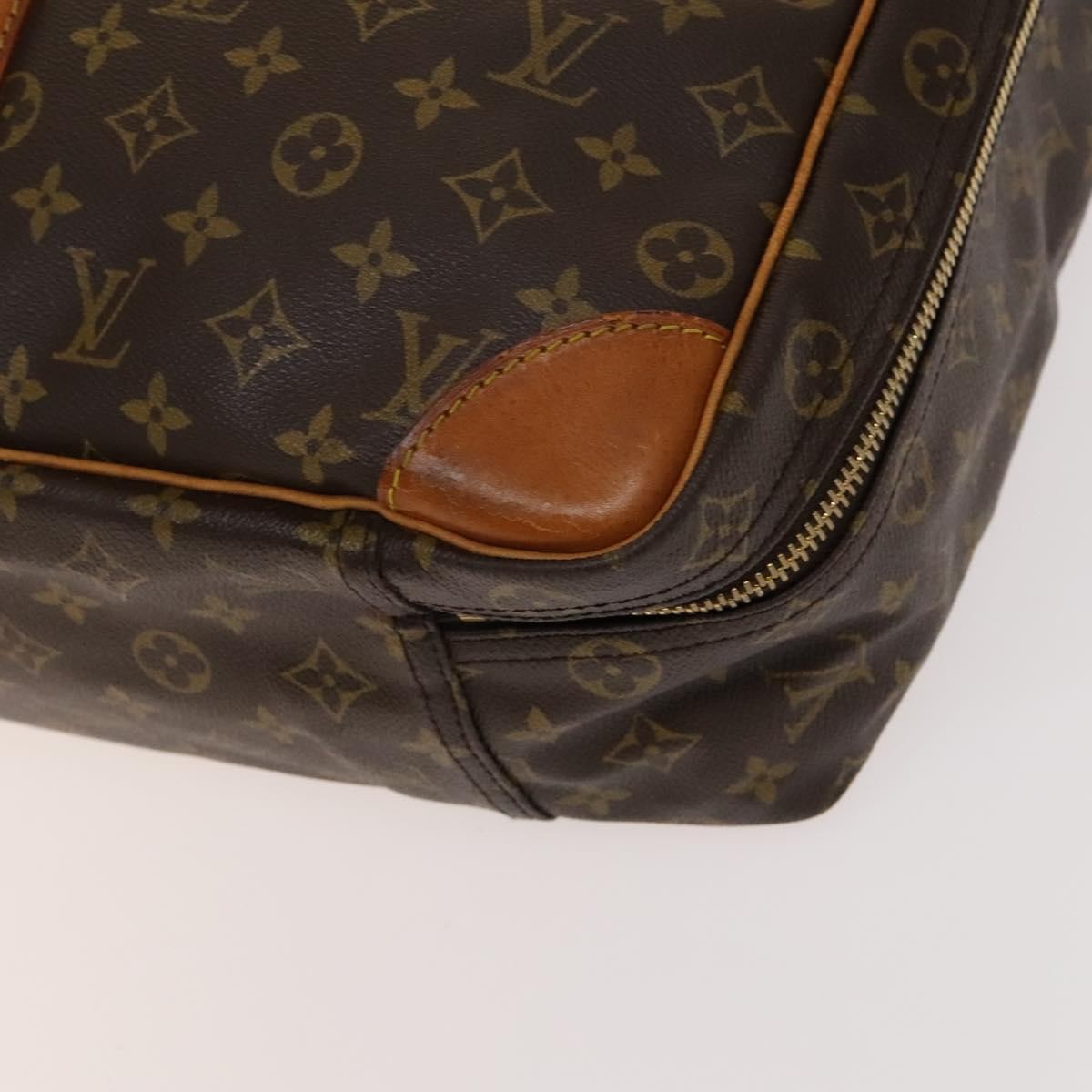 Louis Vuitton Sirius Handbag Monogram Canvas, BROWN, CANVAS, Handbag