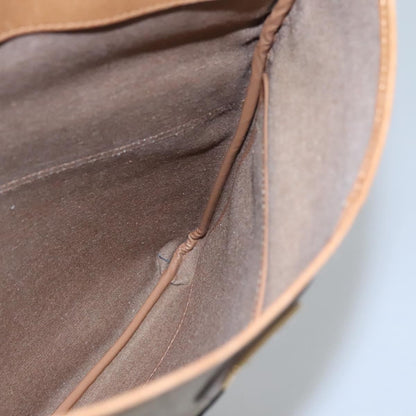 Christian Dior Vintage Honeycomb Zip Pouch Canvas and Leather, BEIGE, CANVAS, Clutche & pouche