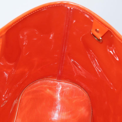 Louis Vuitton Plage Lagoon Bay Handbag Vinyl Epi Leather, ORANGE, LEATHER, Tote bag