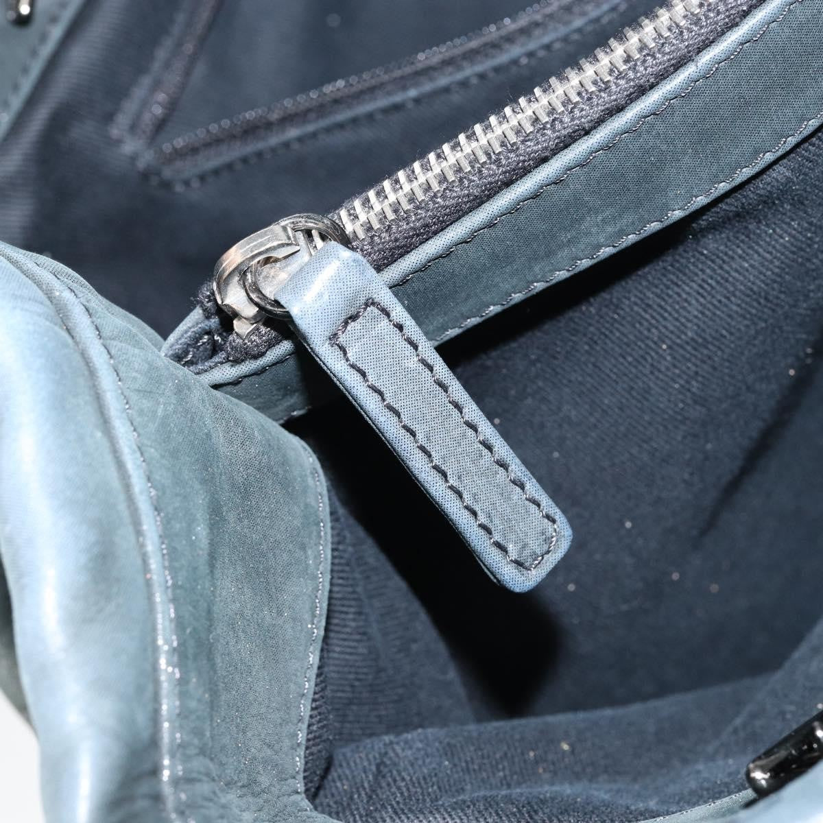 Chanel CC Charm Tote Quilted Iridescent Calfskin, GREEN, LEATHER, Tote bag