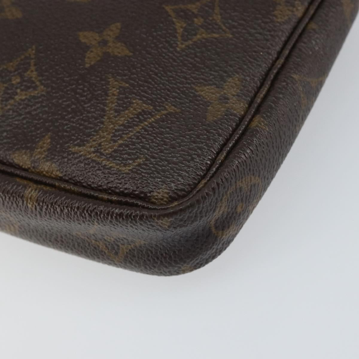 Louis Vuitton Pochette Accessoires NM Monogram Canvas, BROWN, CANVAS, Clutche & pouche