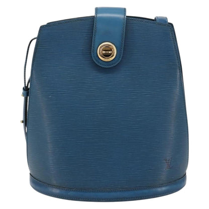 Louis Vuitton Cluny Shoulder Bag Epi Leather, Blue, Leather, Shoulder Bag