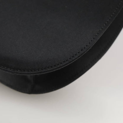 Celine Handbag Satin, BLACK, SATIN, Handbag