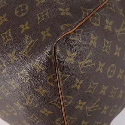 Louis Vuitton Keepall Bag Monogram Canvas, BROWN, CANVAS, Travel bag
