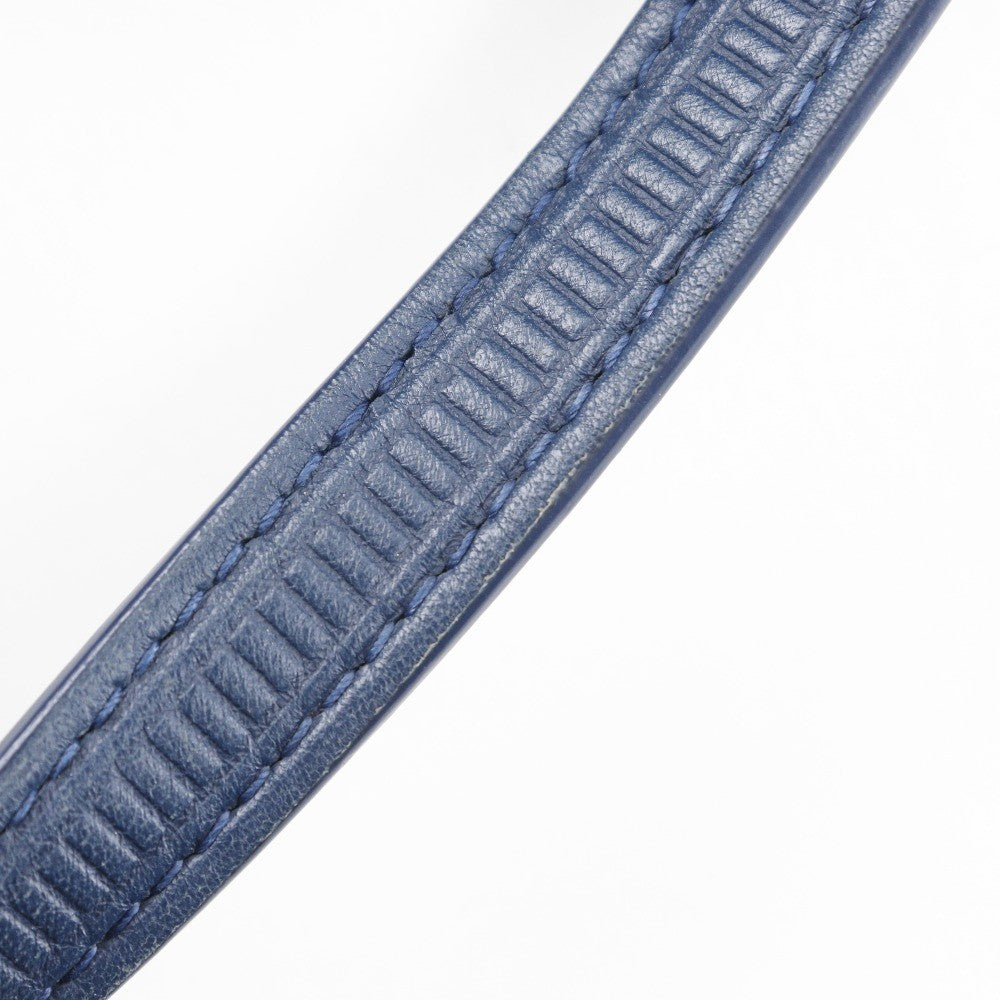 Bottega Veneta Intrecciolusion Tote Printed Nylon, NAVY, NYLON, Tote bag