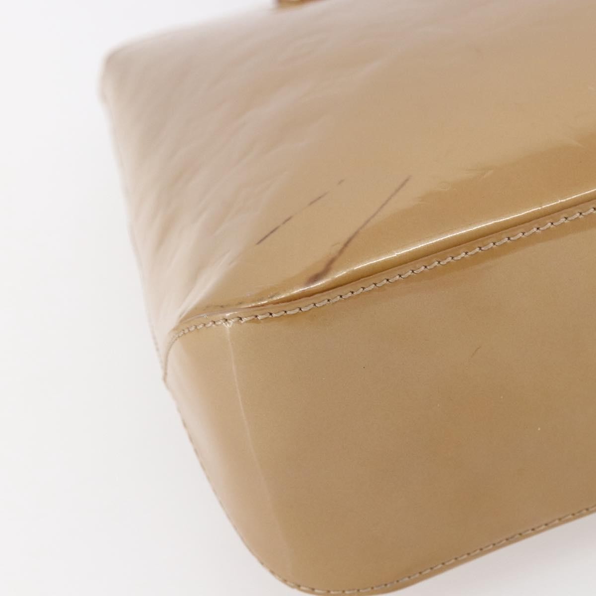 Louis Vuitton Brentwood Handbag Monogram Vernis, BROWN, PATENT_LEATHER, Handbag