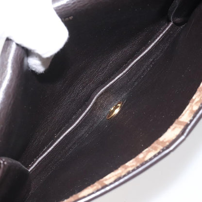 Christian Dior Vintage CD trotter Shoulder bag Canvas, BROWN, CANVAS, Shoulder bag