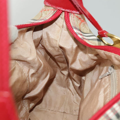 Burberry Nova Check Handbag Nova Check Canvas, BEIGE, CANVAS, Handbag