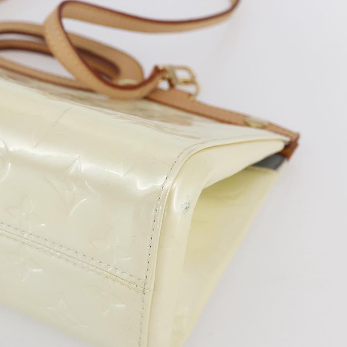 Louis Vuitton Roxbury Drive Handbag Monogram Vernis, BEIGE, PATENT_LEATHER, Handbag