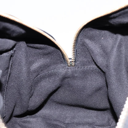 Salvatore Ferragamo Gancini handbag Leather, BLACK, LEATHER, Handbag