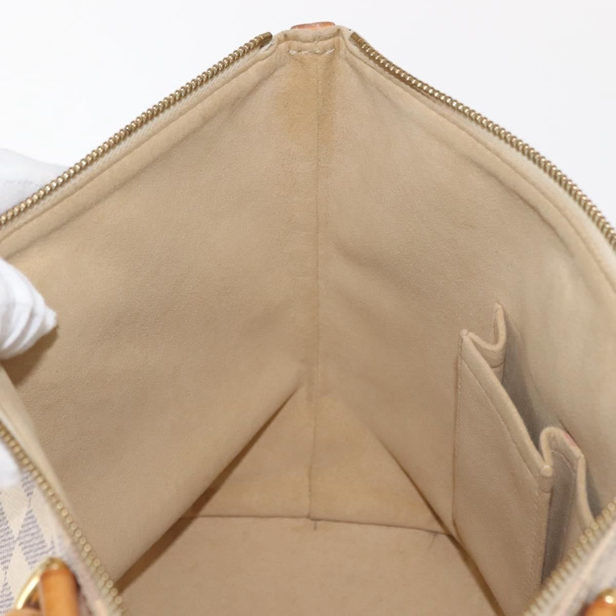 Louis Vuitton Saleya Handbag Damier, WHITE, CANVAS, Tote bag