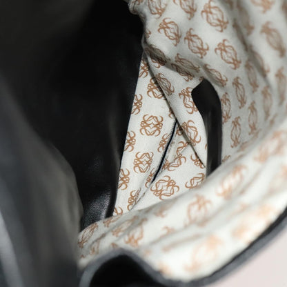 Loewe Anagram Business Leather, BLACK, LEATHER, Briefcase