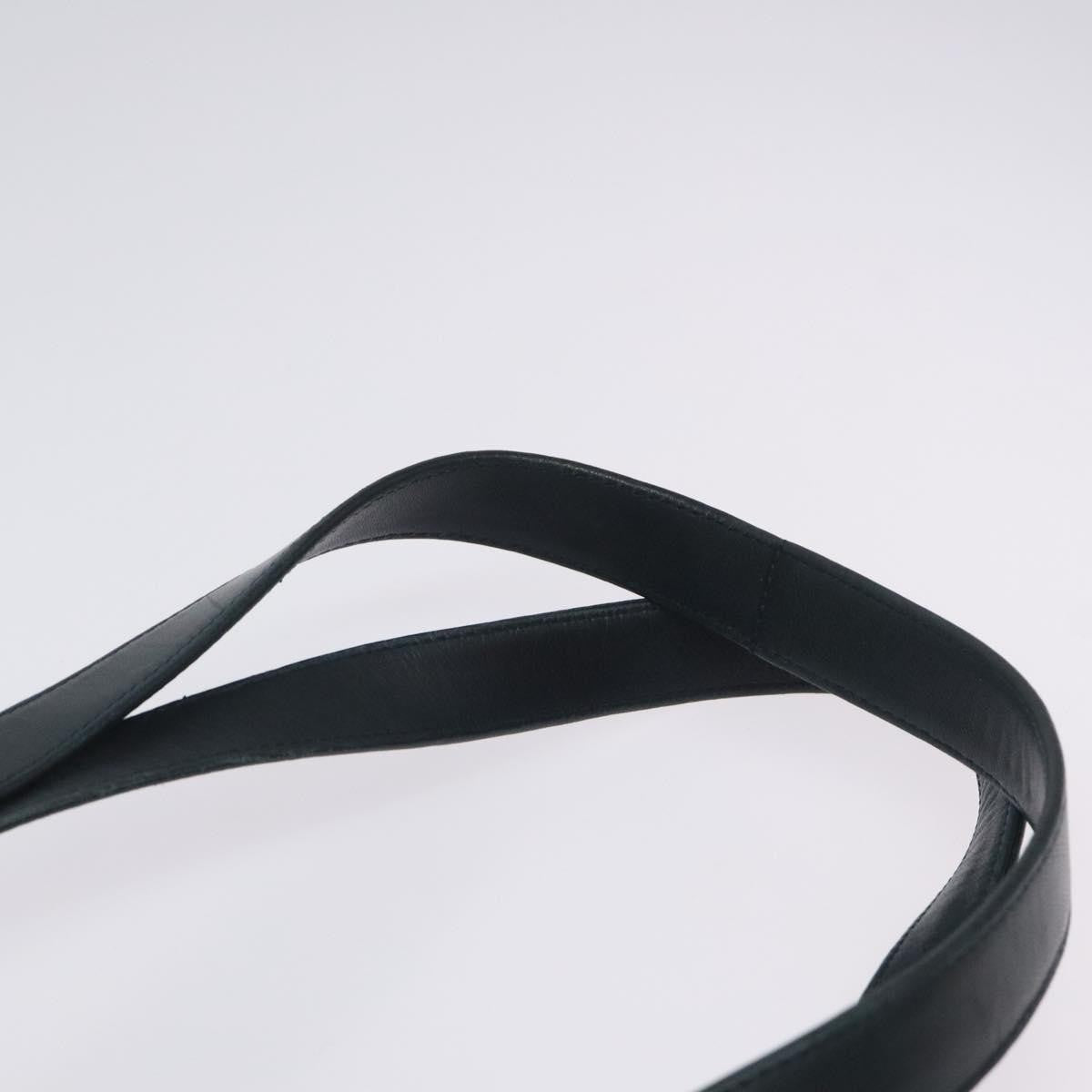 Bally Vintage Shoulder Bag Leather, NAVY, LEATHER, Shoulder bag