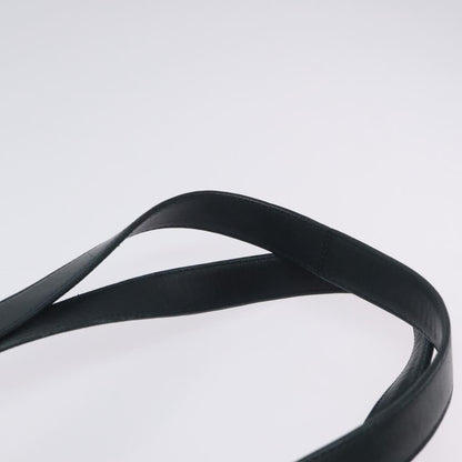 Bally Vintage Shoulder Bag Leather, NAVY, LEATHER, Shoulder bag