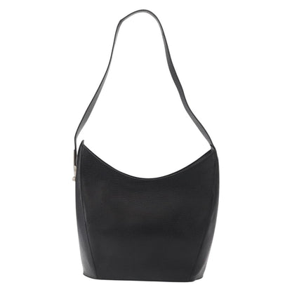 Loewe Vintage Shoulder Bag Leather, BLACK, LEATHER, Shoulder bag