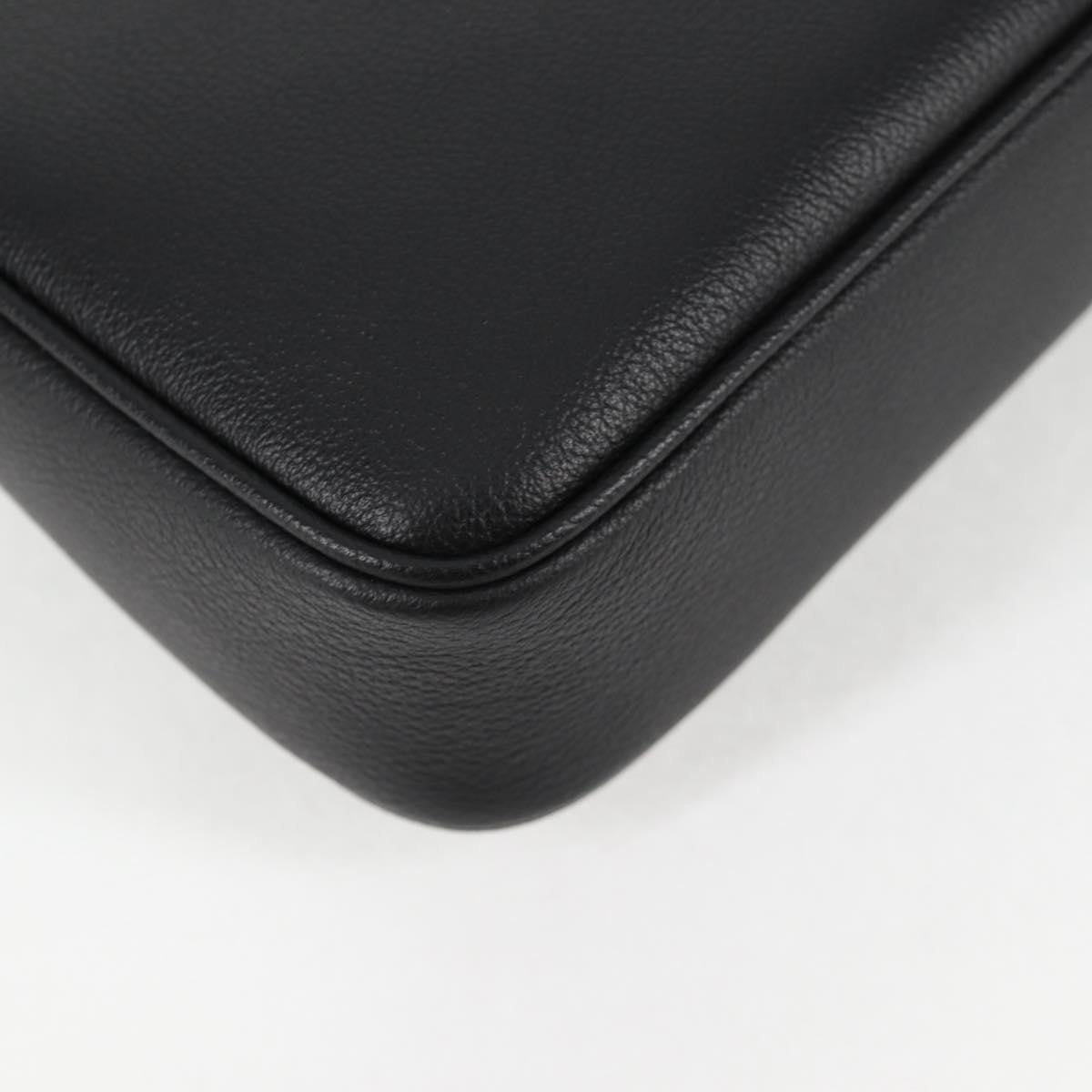 Versace Medusa Shoulder Bag Leather, BLACK, LEATHER, Shoulder bag