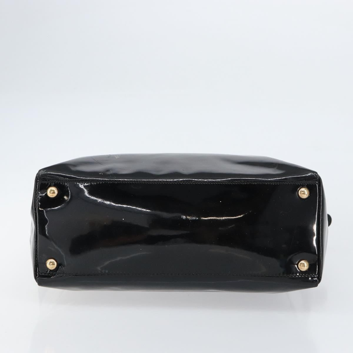 Salvatore Ferragamo Vala tote Patent Leather, BLACK, PATENT_LEATHER, Tote bag