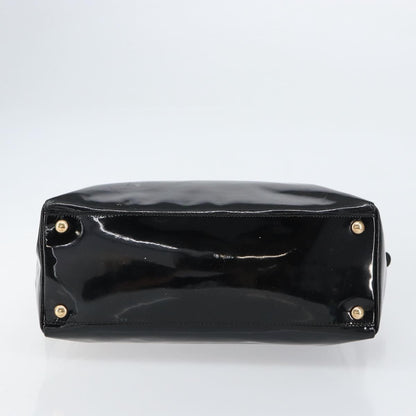 Salvatore Ferragamo Vala tote Patent Leather, BLACK, PATENT_LEATHER, Tote bag