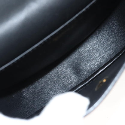 Christian Dior CD Shoulder bag Leather, BLACK, LEATHER, Shoulder bag