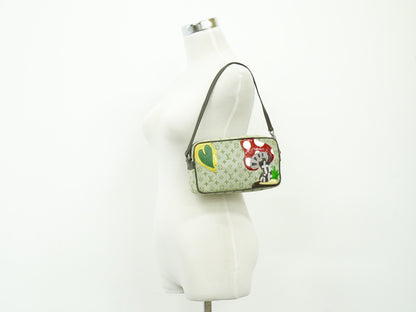 Louis Vuitton Conte De Fees Pochette Monogram Patchwork, KHAKI, CANVAS, Shoulder bag
