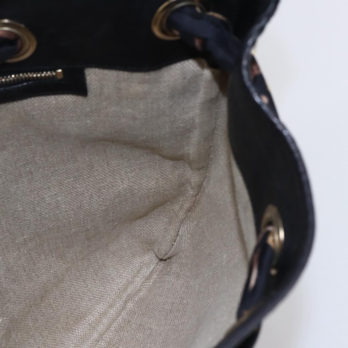 Gucci Positano Hobo GG Canvas, BLACK, CANVAS, Shoulder bag