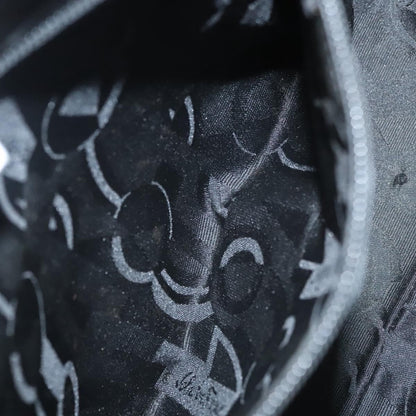 Salvatore Ferragamo Gancini Shoulder Bag Leather, BLACK, LEATHER, Shoulder bag