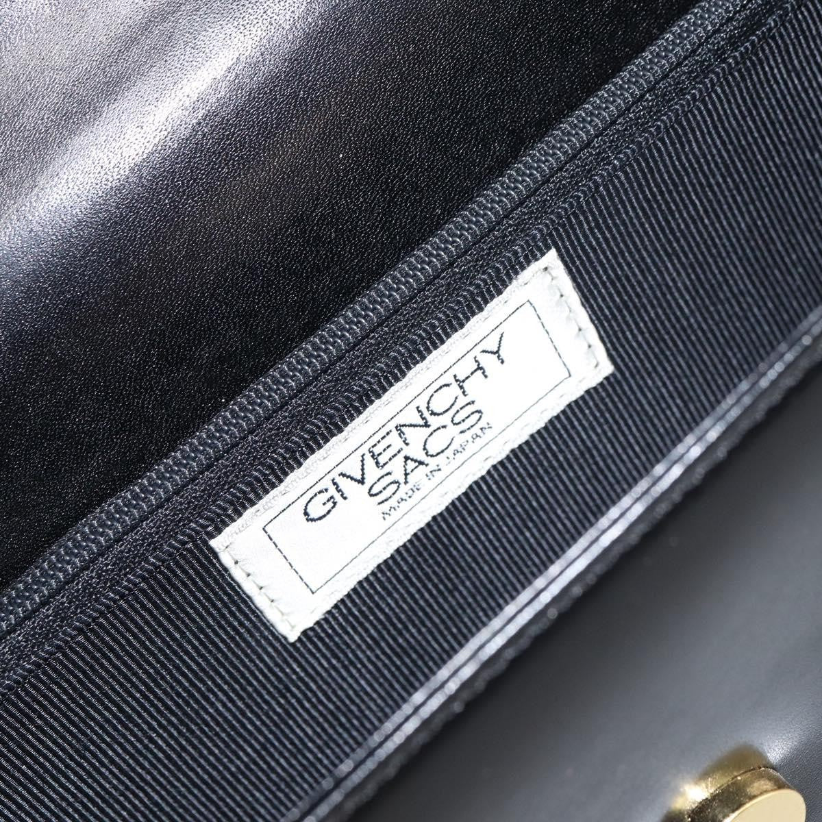 Givenchy Vintage 4G shoulder bag Leather, BLACK, LEATHER, Shoulder bag