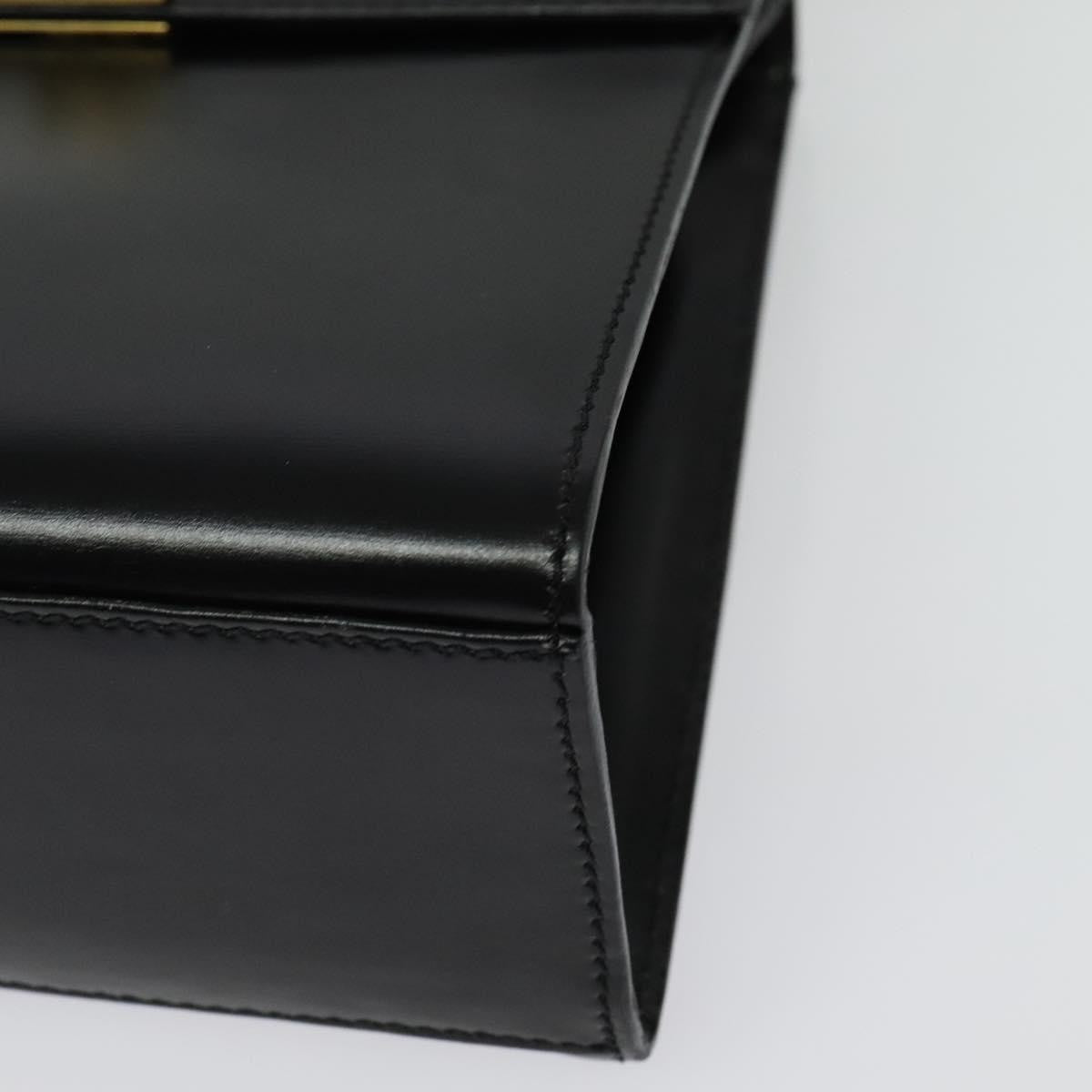 Celine Handbag Leather, BLACK, LEATHER, Handbag