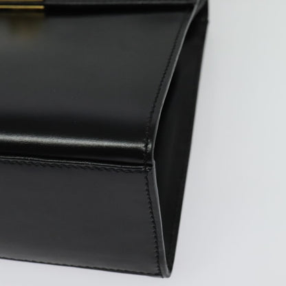 Celine Handbag Leather, BLACK, LEATHER, Handbag