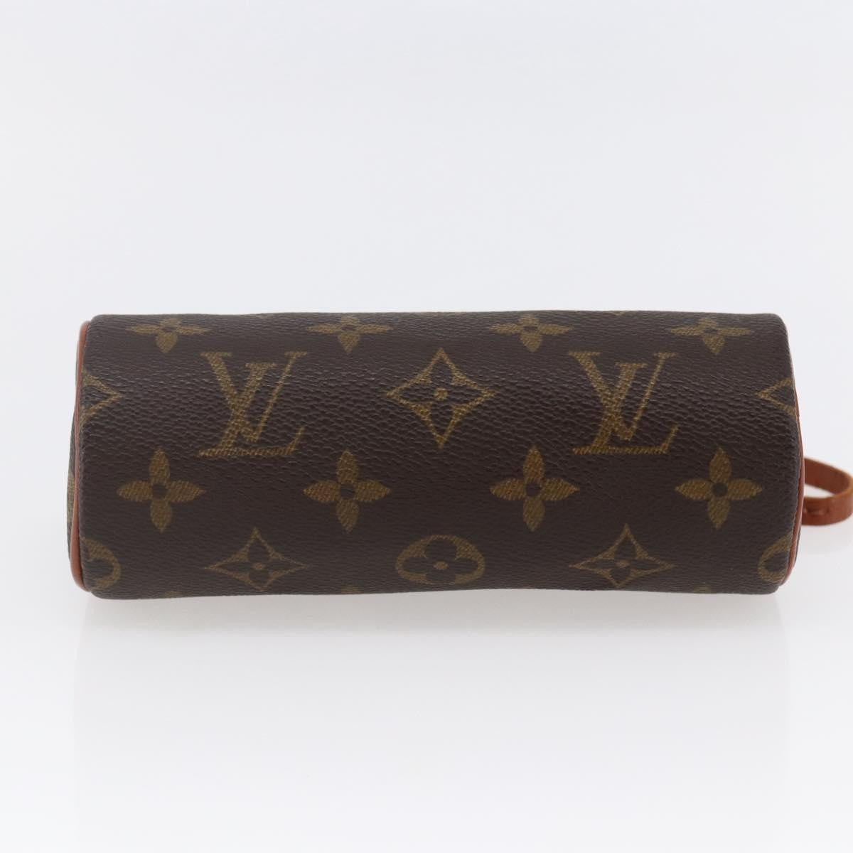 Louis Vuitton Papillon Pochette Monogram Canvas, BROWN, CANVAS, Handbag