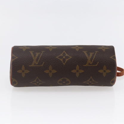 Louis Vuitton Papillon Pochette Monogram Canvas, BROWN, CANVAS, Handbag