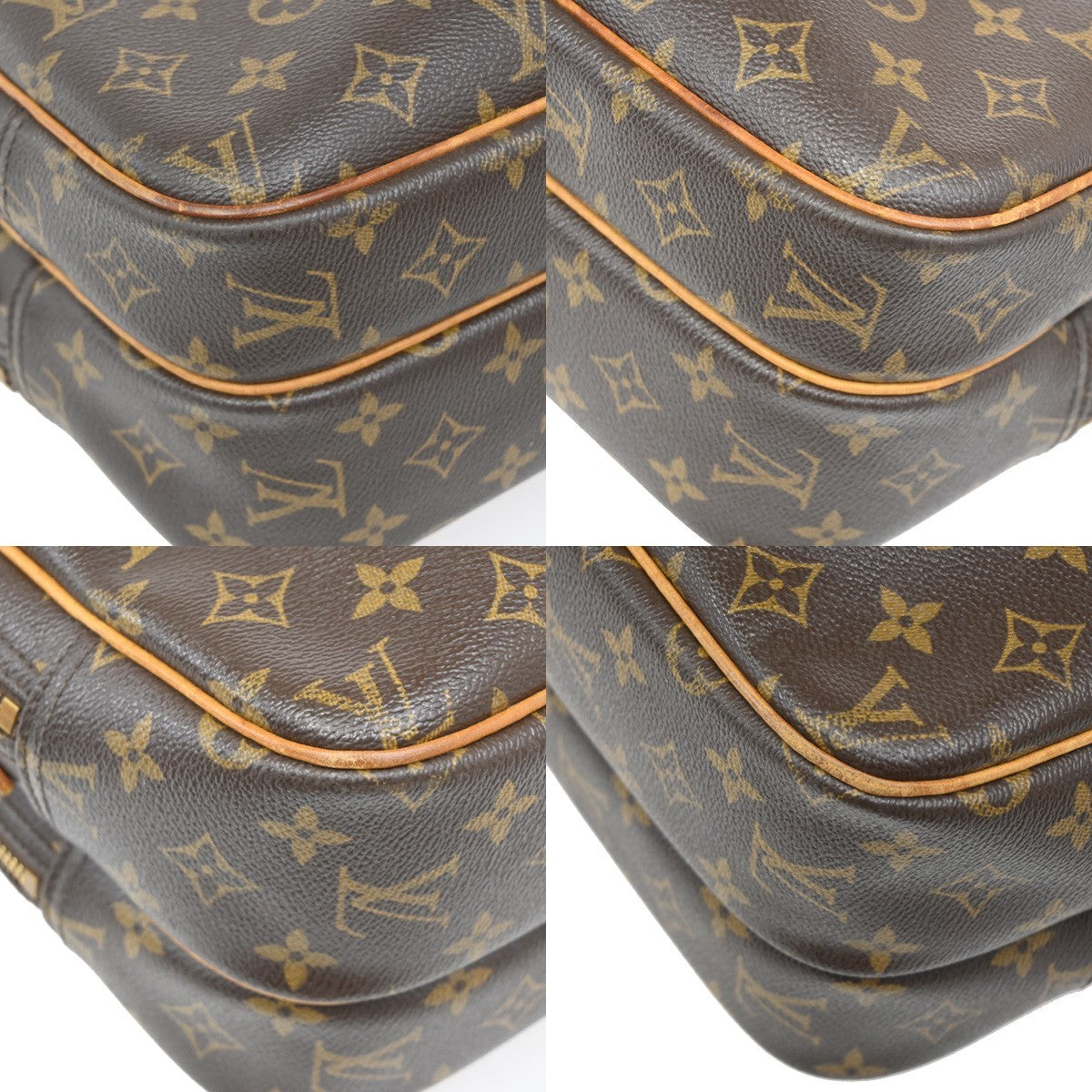 Louis Vuitton Reporter Bag Monogram Canvas, BROWN, CANVAS, Shoulder bag