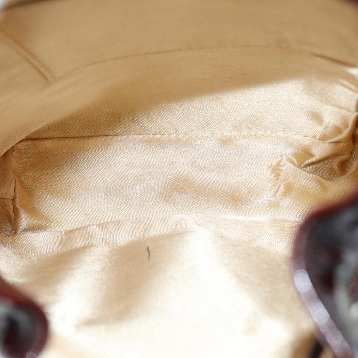 Gucci Vintage Bamboo Backpack Patent, BROWN, PATENT_LEATHER, Backpack