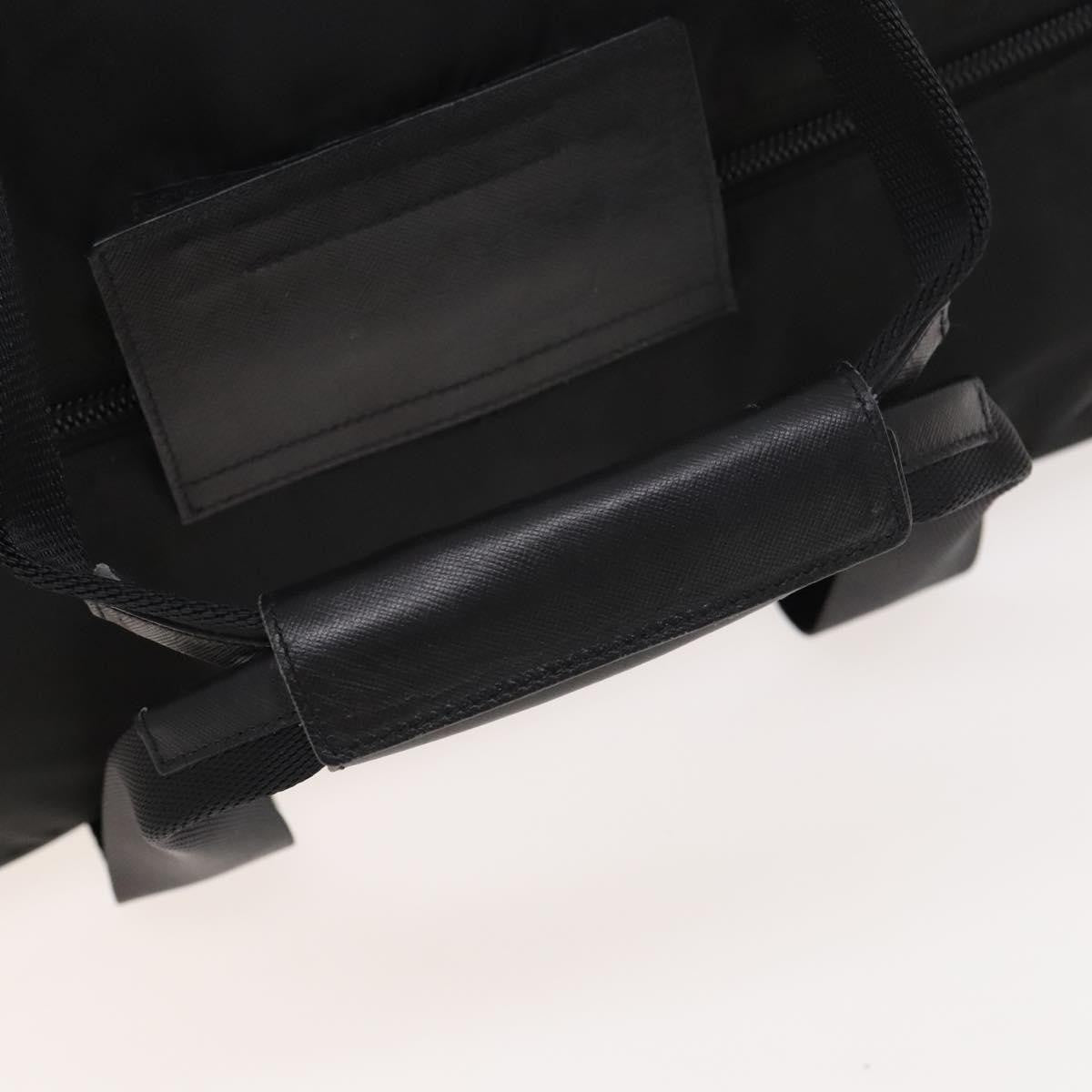 Prada Boston Bag Tessuto, BLACK, NYLON, Travel bag