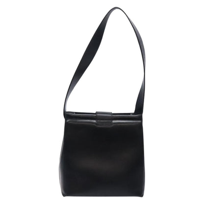 Salvatore Ferragamo Vala Shoulder Bag Leather, NAVY, LEATHER, Shoulder bag