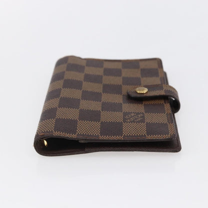 Louis Vuitton Agenda Cover Damier Azur, BROWN, CANVAS, Toiletry Case