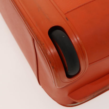Louis Vuitton Pegase Luggage Epi Leather, ORANGE, LEATHER, Travel bag