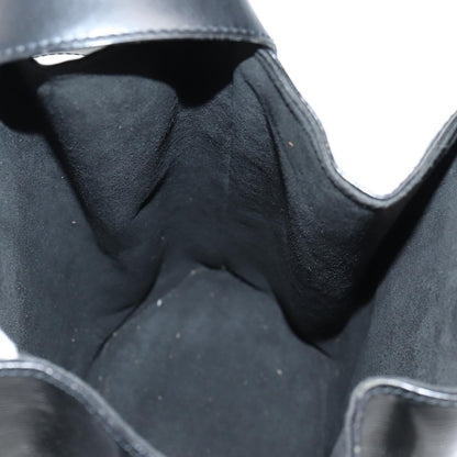 Louis Vuitton Vintage Sac d'Epaule Handbag Epi Leather, BLACK, LEATHER, Shoulder bag