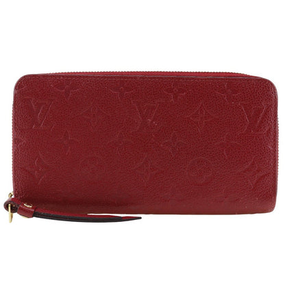 Louis Vuitton Portefeuille zippy Monogramme Empreinte Monogramme Empreinte, RED, CANVAS, Wallets