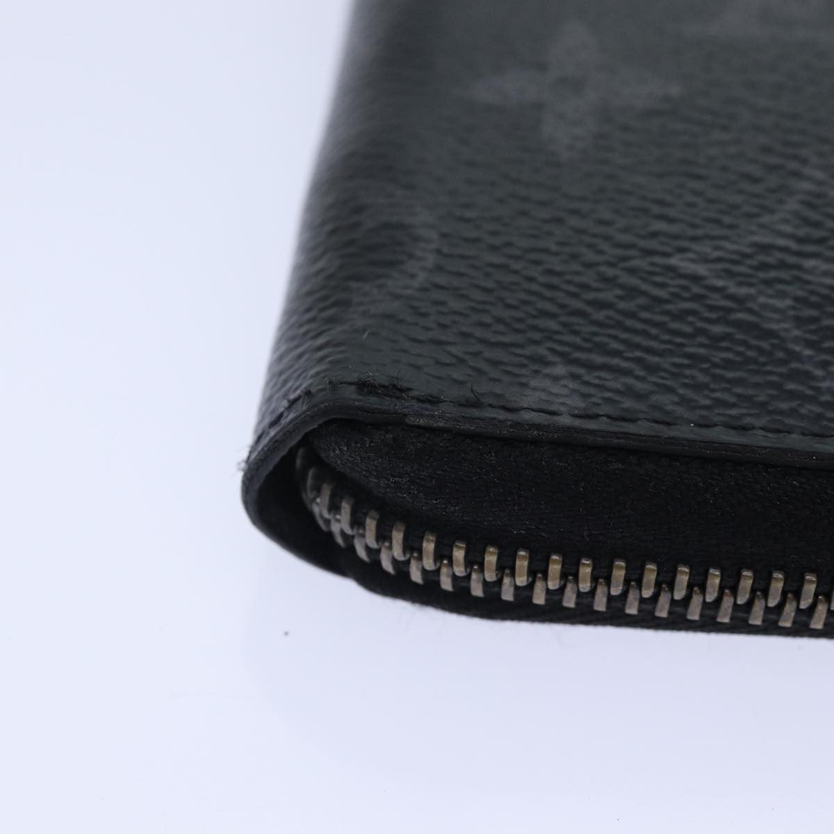 Louis Vuitton Zippy wallet vertical Taurillon Leather, BLACK, CANVAS, Wallets
