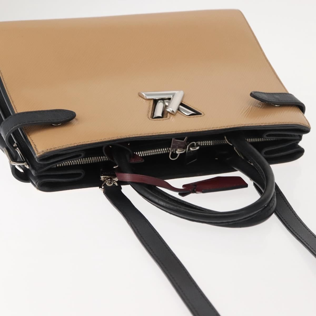 Louis Vuitton Twist Tote Epi Leather, BEIGE, LEATHER, Tote bag