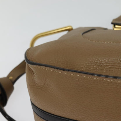 Chloe Hailey Bag Leather, BEIGE, LEATHER, Handbag