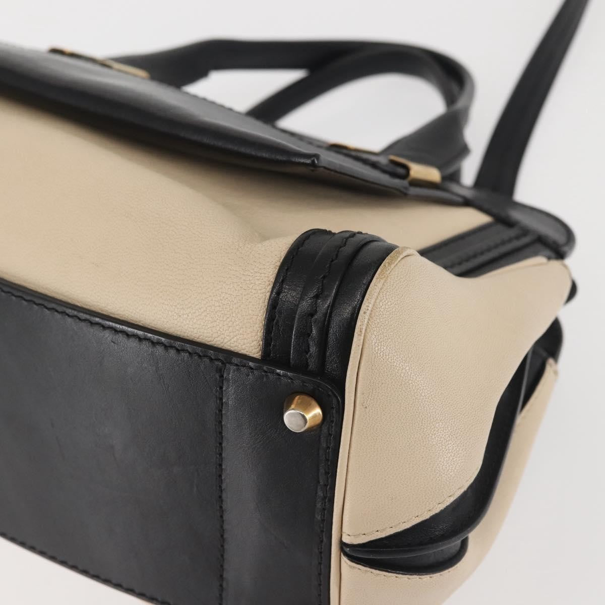 Chloe Alice Satchel Leather, BEIGE, LEATHER, Handbag