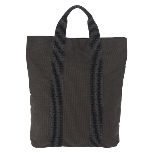 Hermes Fourre-tout Herline Fourre-tout Herline, GRAY, CANVAS, Tote bag